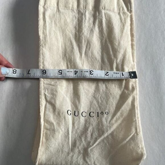 Gucci 100% Sustainable Cotton Canvas Reusable Tote Bag With Handles - Picture 8 of 8